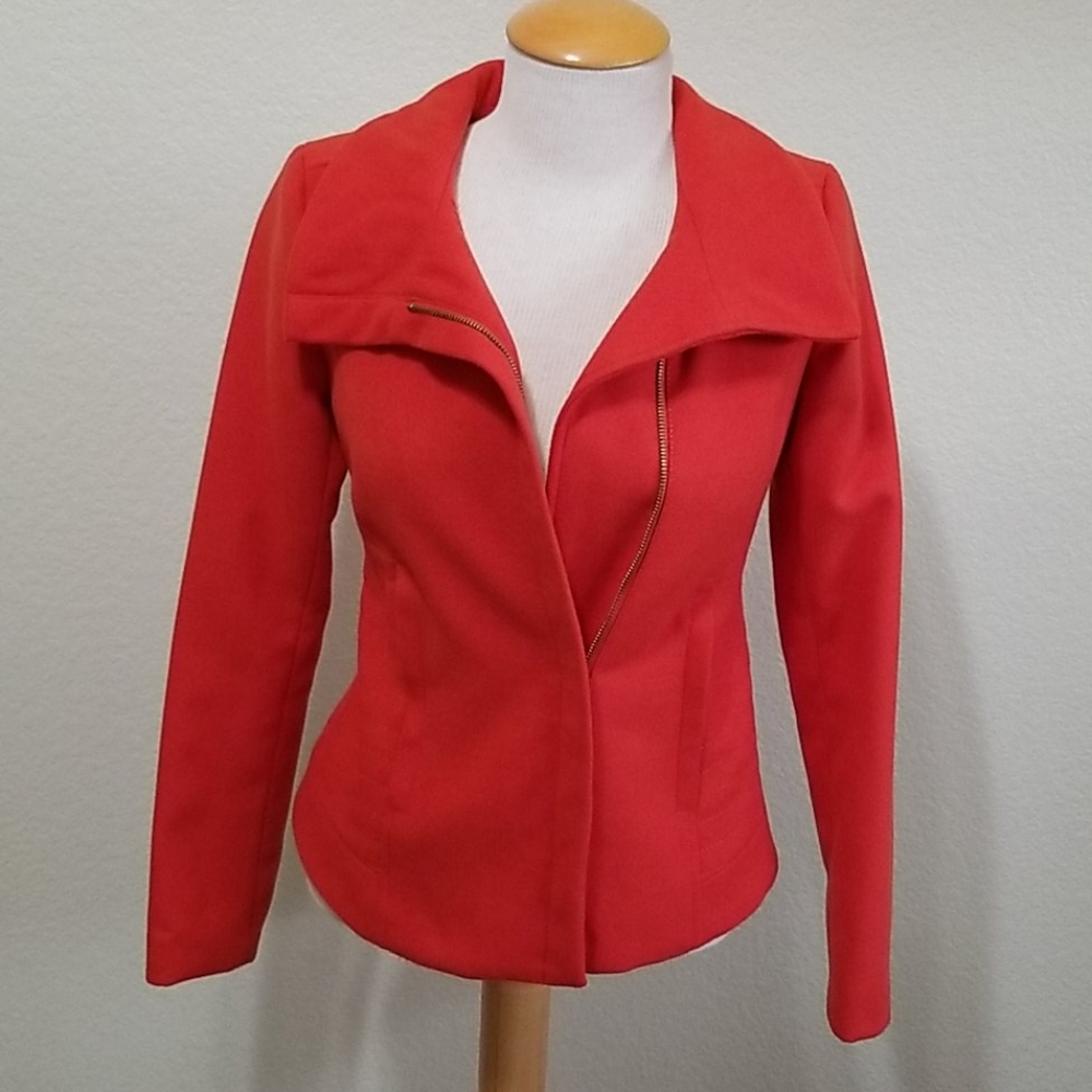 Kensie Fitted Red Jacket